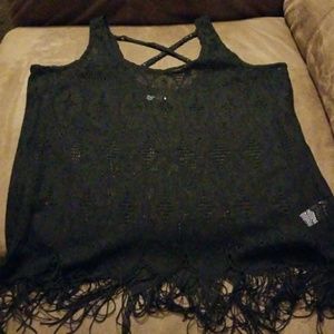 Fringe tank top
